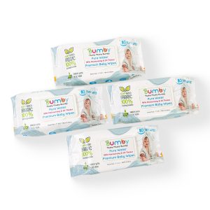 Bamboo Wet Wipes with Lid - 320 Pieces(18cm X 20cm)| Enriched with Alovera & Vitamin E | Gentle & Soft Wipes, Moisturizing & Skin-Friendly | Plant Based Wet Wipes - Copy